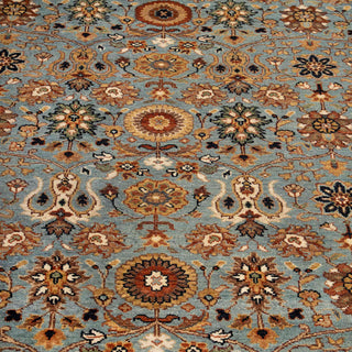 Anwar - 8x10 Traditional Persian Mina Khani Floral Hand Knotted Wool Rug