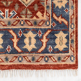 Emma Henry - 8x10 Hand Knotted Red Thick Wool Persian Inspired Area Rug