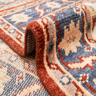 Emma Henry - 8x10 Hand Knotted Red Thick Wool Persian Inspired Area Rug