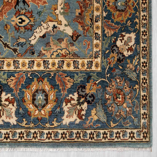 Golestan Blue - 8x10 Vintage Persian Bidjar Reproduction Wool Rug