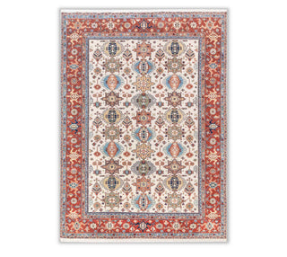 10x14 Ivory Floral Antique Persian Style Super Fine Wool Rug for bedroom