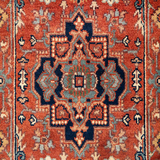 Red Persian Reproduction Fine Wool Runner Rug