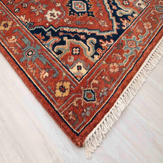 Red Persian Reproduction Fine Wool Runner Rug