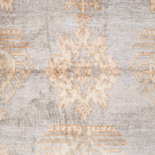 Western Ghats - 8x10 Soft Look Wool & Silk Hand Knotted Rug