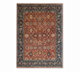 8x10 red colored area rug classic persian look carpet for living room