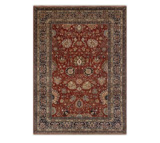 Ashford - 6x9 Red Persian Ziegler Super Fine Quality Hand Knotted Area Rug