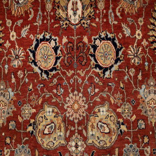 Ashford - 6x9 Red Persian Ziegler Super Fine Quality Hand Knotted Area Rug