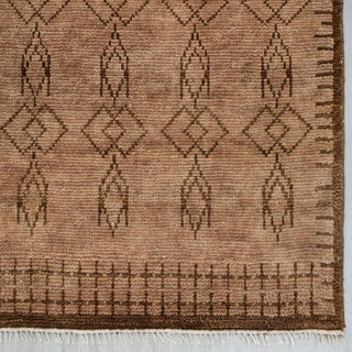 Kroher 12x15 Large Area Earth Tone Hand Knotted Wool Rug