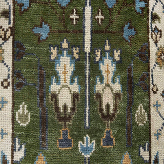 Persian Tree of Life Inspired Soft Plush Feel Wool Runner Rug