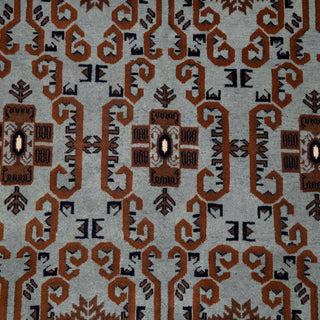 Samarqand 5x7 Tribal Bokhara Pure Wool Area Rug