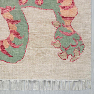 Tigris 5x7 Soft Pastel Palette Tiger Motif Rug