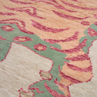 Tigris 5x7 Soft Pastel Palette Tiger Motif Rug