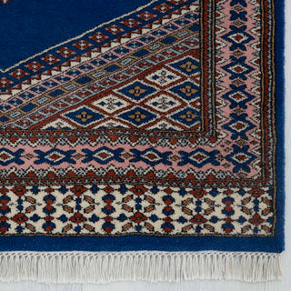 Mauri 3x5 Fine Hand Knotted Weave Bokhara Rug