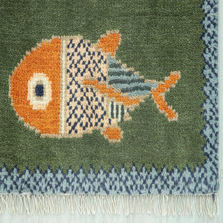 Pisces Fish Pattern Custom Size Runner Rug