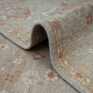 Fairley 8x10 Traditional Persian Style Gray Wool Rug