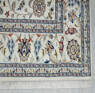 Nain 8x10 Allover Persian Wool & Silk Rug