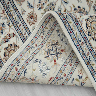 Nain 8x10 Allover Persian Wool & Silk Rug
