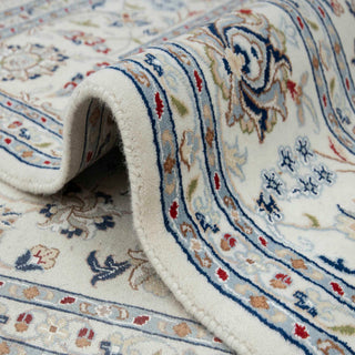 Nain 8x10 Allover Persian Wool & Silk Rug