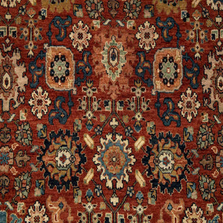 Armon - 8x10 Red Super Fine Floral Motif Weave Persian Carpet