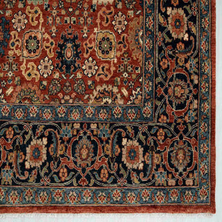 Armon - 8x10 Red Super Fine Floral Motif Weave Persian Carpet