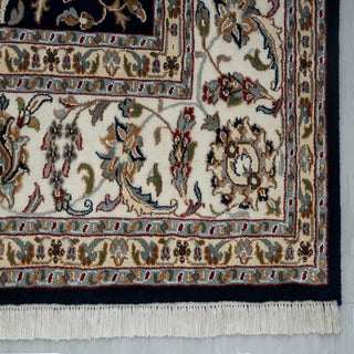 Nain 9x12 Allover Persian Wool & Silk Rug