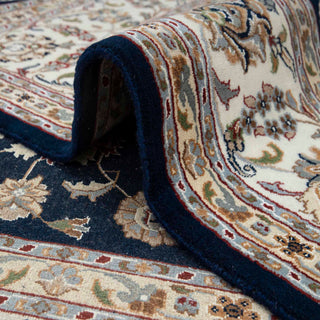 Nain 9x12 Allover Persian Wool & Silk Rug