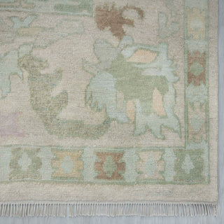 Sherrie 12x15 Hand Knotted Large Area Muted Oushak Rug