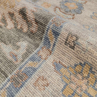 Maylee 9x12 Floral Turkish Woolen Rug