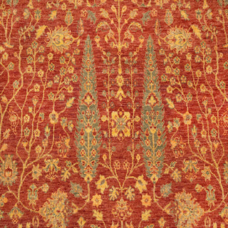 Arbor 8x10 Red Rust Persian Tree High Quality Wool Rug