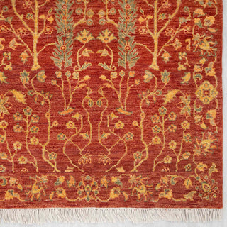 Arbor 8x10 Red Rust Persian Tree High Quality Wool Rug