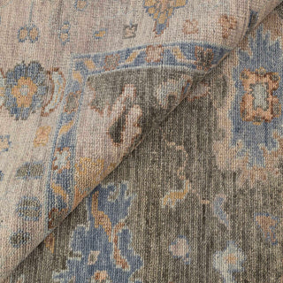 Maylee 9x12 Floral Turkish Woolen Rug