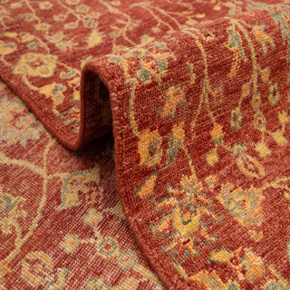 Arbor 8x10 Red Rust Persian Tree High Quality Wool Rug