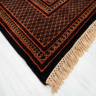 Herati Super Fine Hand Knotted Litchi Motifs Pure Wool Rug