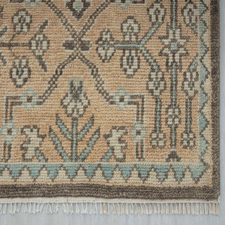 Stark Hand Knotted Anatolian Oushak Woollen Rug
