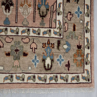 Evas 12x15 Hand Knotted Plush Feel Wool Oushak Rug