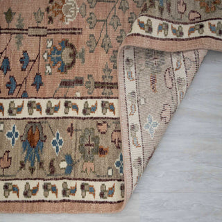 Evas 12x15 Hand Knotted Plush Feel Wool Oushak Rug