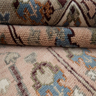 Evas 12x15 Hand Knotted Plush Feel Wool Oushak Rug