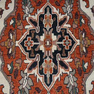 Alavian 12x18 Hand Knotted Oversize Persian Serapi Wool Rug
