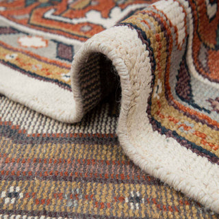 Alavian 12x18 Hand Knotted Oversize Persian Serapi Wool Rug