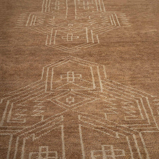 Hannah 12x15 Hand Knotted Large Area Earth Tone Wool Rug