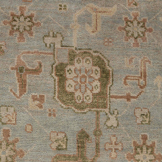 Richardson 8x10 Hand Knotted Muted Wool Oushak Rug