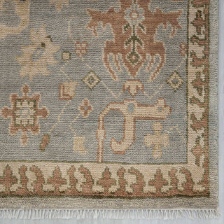 Richardson 8x10 Hand Knotted Muted Wool Oushak Rug