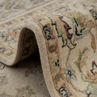 Hamadan 4x6 Traditional Floral Ivory Area Rug