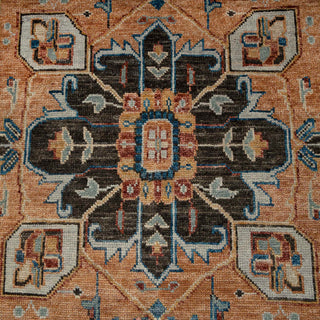 Ensley 10x14 Persian Serapi Reproduction Hand Knotted Woolen Rug