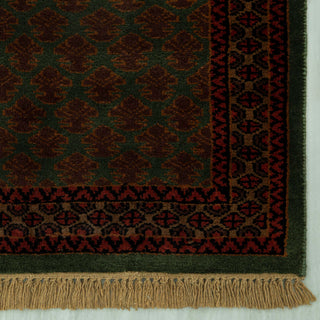 Herati 2'6x10 Fine Quality Litchi Motifs Wool Runner Rug