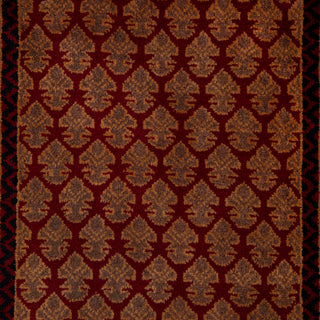 Herati 2'6x4 Red Traditional Persian Wool Rug
