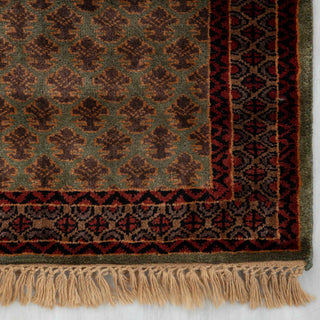 Herati 2'6x4 Hand Knotted Persian Runner Rug