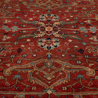Mardhiah 8x10 Traditional Persian Floral Motifs Wool Rug
