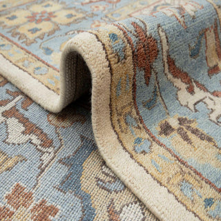 Zarin 9x12 Beige Persian Bidjar Reproduction Wool Rug