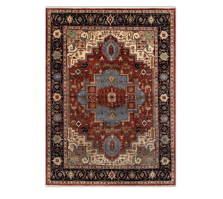 Jarso 10x14 Fine Hand Knotted Persian Mahal Rug